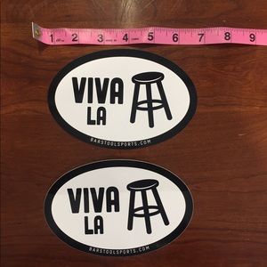 Barstool Sports Viva La Stool stickers